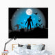 Zombie Wall Mural
