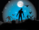 Zombie Wall Mural