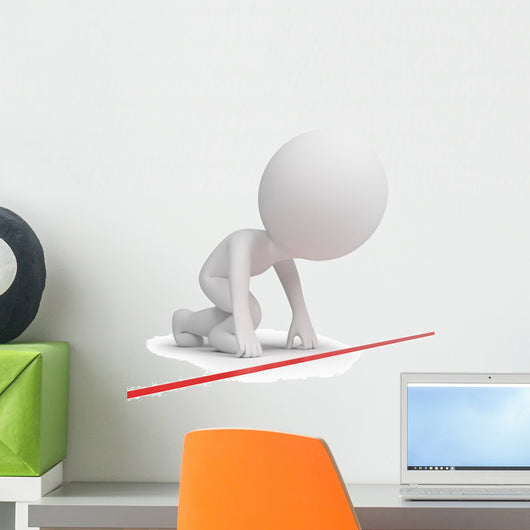 People Start Wall Decal