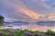 Dawn on Somes Sound, Southwest Harbor, ME on Mt. Desert Island Wall Mural