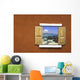 Window with Sea Wall Mural