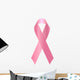Pink ribbon Wall Decal