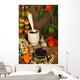 Still-life with Mortar Dried Wall Mural