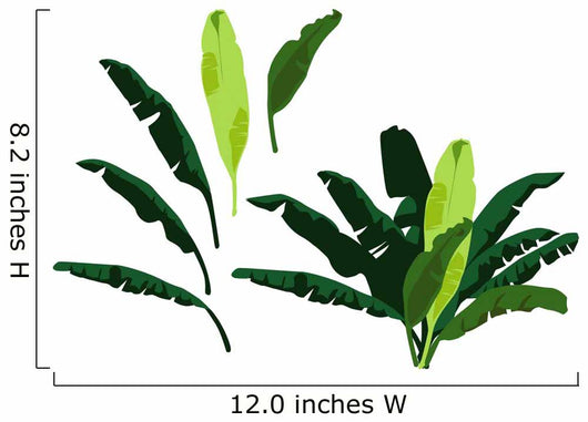 Banana leaves Wall Decal