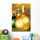 Goldene Kugelkerze Wall Mural