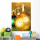 Goldene Kugelkerze Wall Mural
