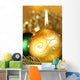 Goldene Kugelkerze Wall Mural