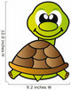 Turtle White Wall Decal