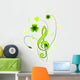 Music and plants Wall Decal