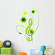 Music and plants Wall Decal
