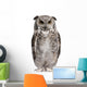 Great Horned Owl Bubo Virginianus Subarcticus Wall Decal