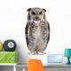 Great Horned Owl Bubo Virginianus Subarcticus Wall Decal
