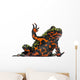 Oriental Fire-Bellied Toad Waving Bombina Orientalis Wall Decal