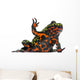 Oriental Fire-Bellied Toad Waving Bombina Orientalis Wall Decal