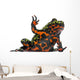 Oriental Fire-Bellied Toad Waving Bombina Orientalis Wall Decal