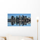 Lower Manhattan and Reflection Wall Decal Design 2
