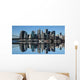 Lower Manhattan and Reflection Wall Decal Design 2