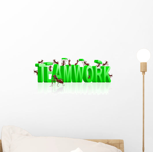 Teamwork Collaboration Wall Decal