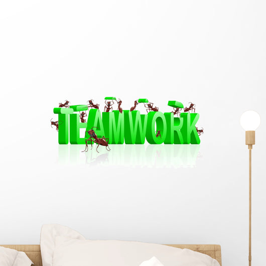 Teamwork Collaboration Wall Decal