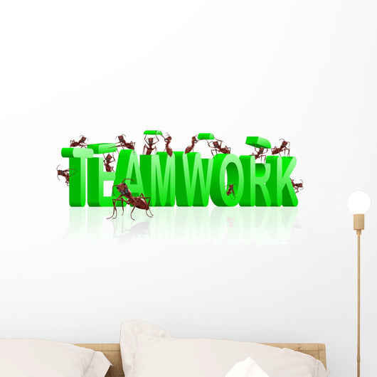 Teamwork Collaboration Wall Decal