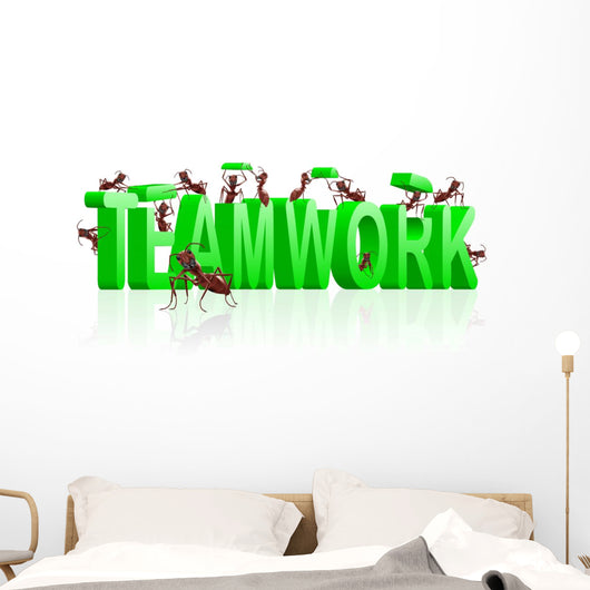 Teamwork Collaboration Wall Decal