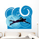 Man Swimming