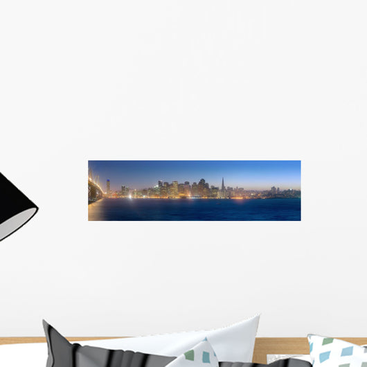 High Resolution Panorama San Wall Decal