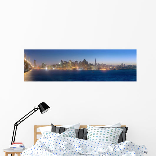 High Resolution Panorama San Wall Decal