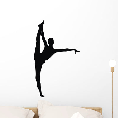 Gymnastic shown on a wall