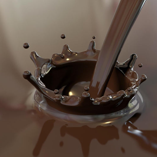 Hot Chocolate Poured Wall Mural