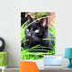 black cat Wall Mural