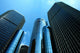 Detroit Skyscrapers Wall Mural