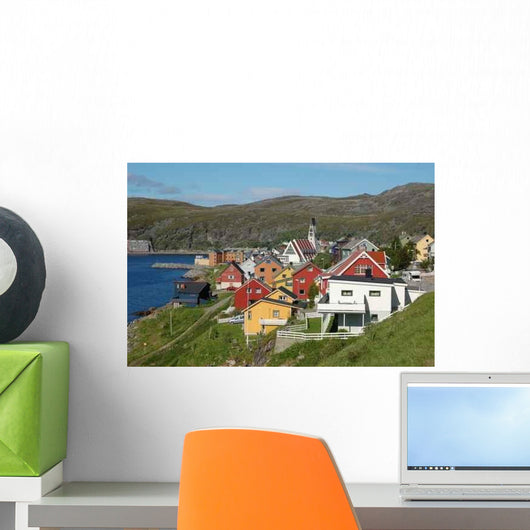 Church and City Hammerfest Wall Decal