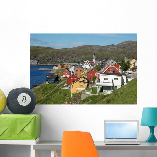 Church and City Hammerfest Wall Decal