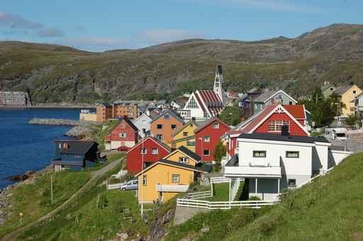 Church and City Hammerfest Wall Decal