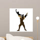 Ballet Couple Illustration Silhouette Wall Mural