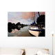 Sail Boat Morning Wall Decal