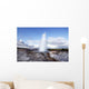 Eruption Famous Geyser Stokkur Wall Decal