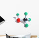 Oxygen Molecule Model Wall Decal