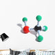 Oxygen Molecule Model Wall Decal