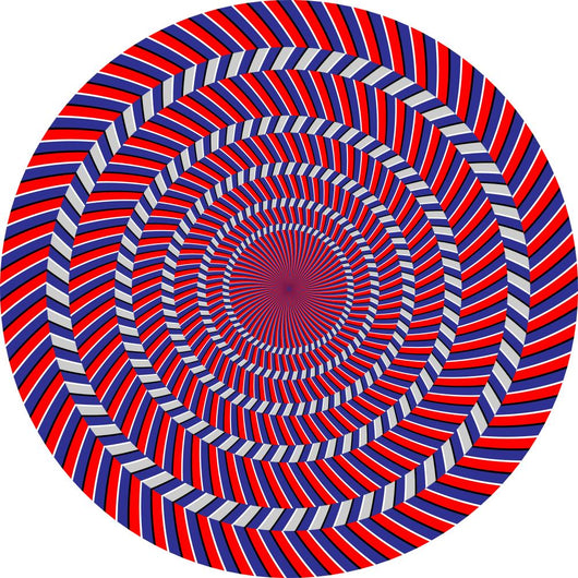 optical illusion Wall Decal