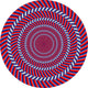 optical illusion Wall Decal