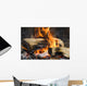 Fireplace Wall Mural