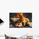 Fireplace Wall Mural