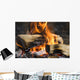 Fireplace Wall Mural