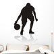 basketball silhouettes Wall Decal