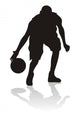 basketball silhouettes Wall Decal