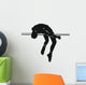 High Jump Vinyl Ready Vector Illustration Wall Decal