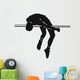High Jump Vinyl Ready Vector Illustration Wall Decal