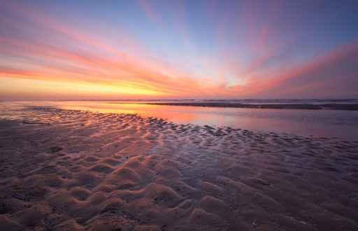 Ocean and Sunset Wall Decal Design 1